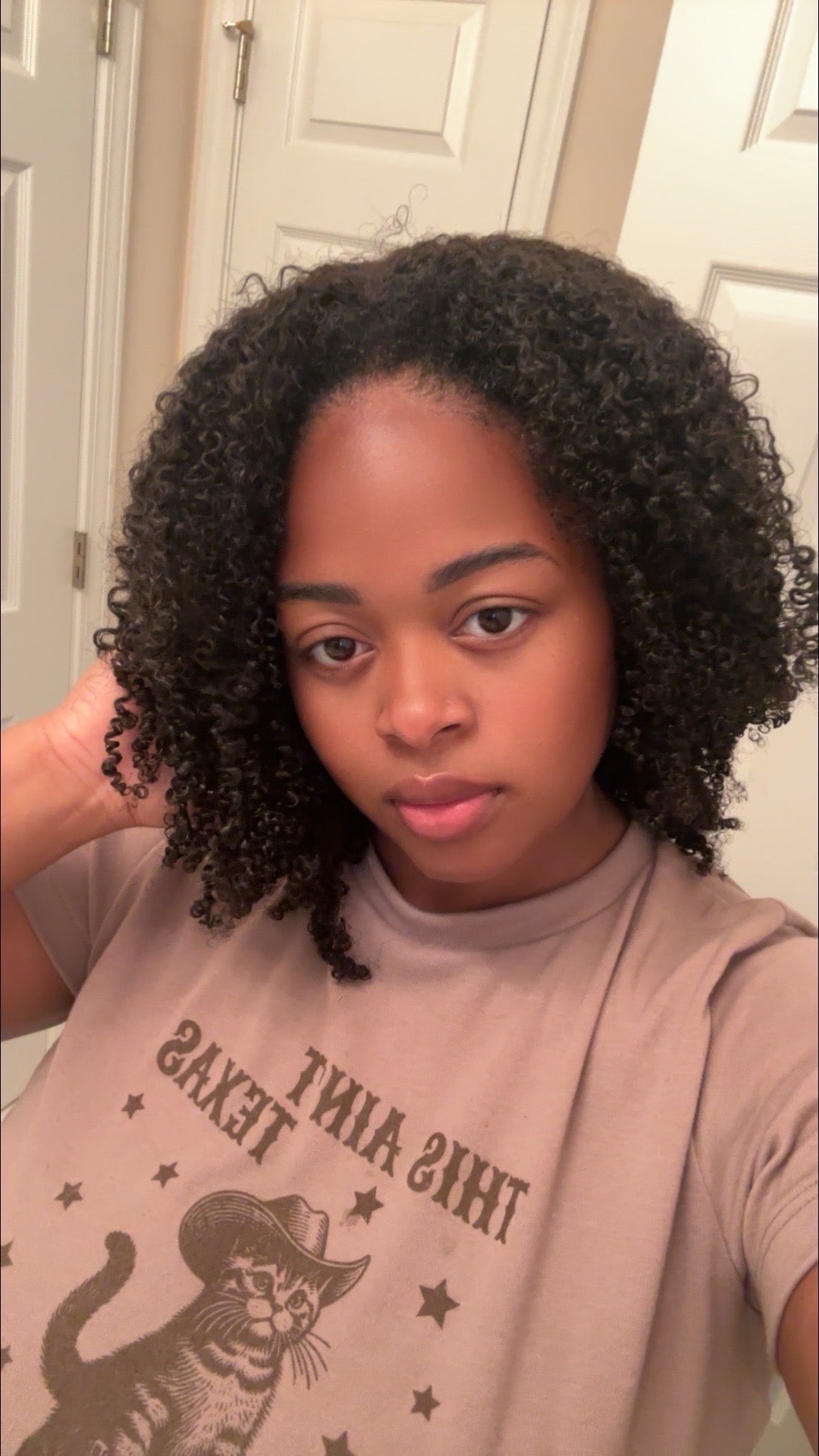 Half/Flip-Over Wig